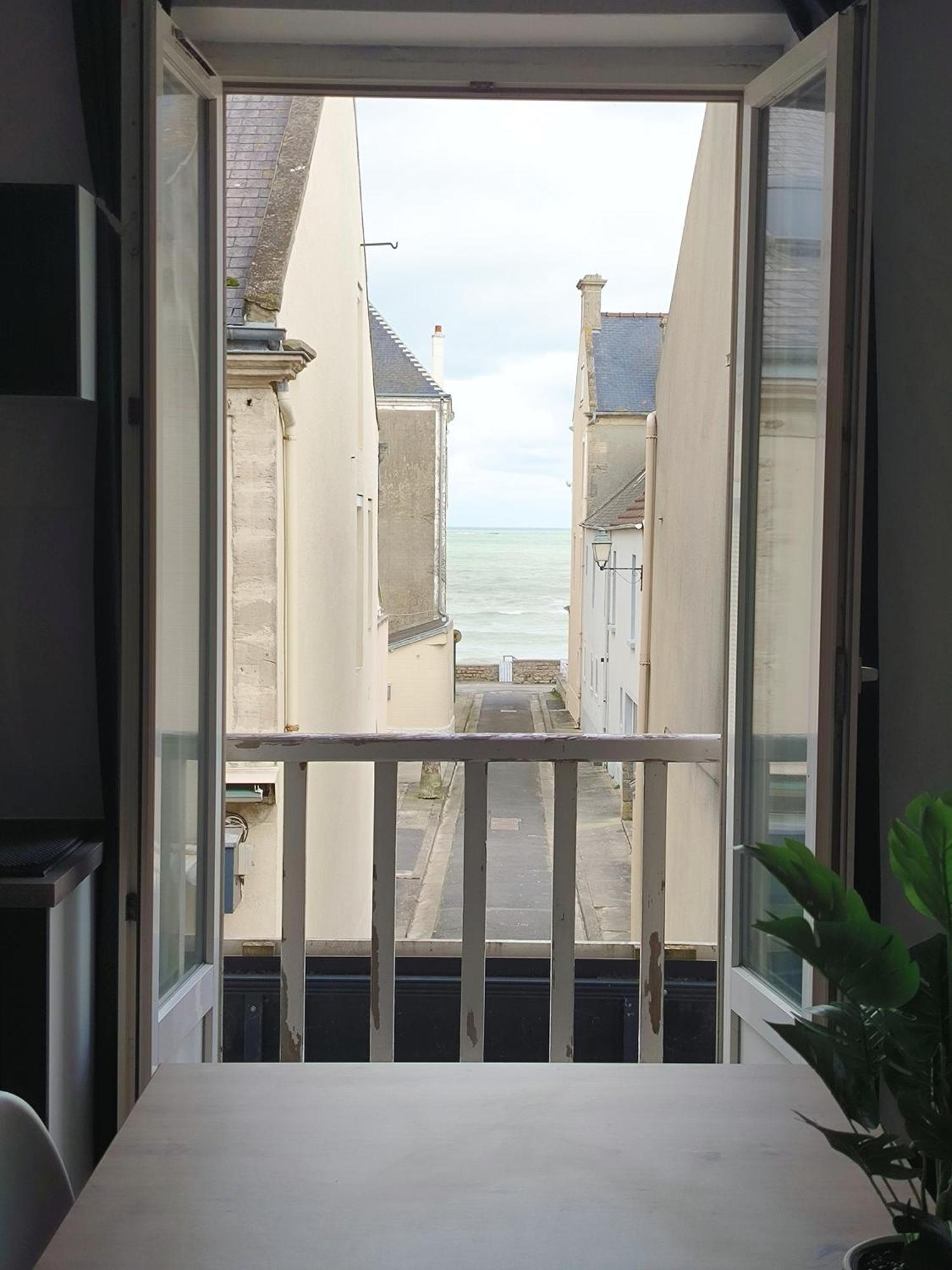 Apartament Le Rivage Bleu Arromanches-les-Bains Zewnętrze zdjęcie
